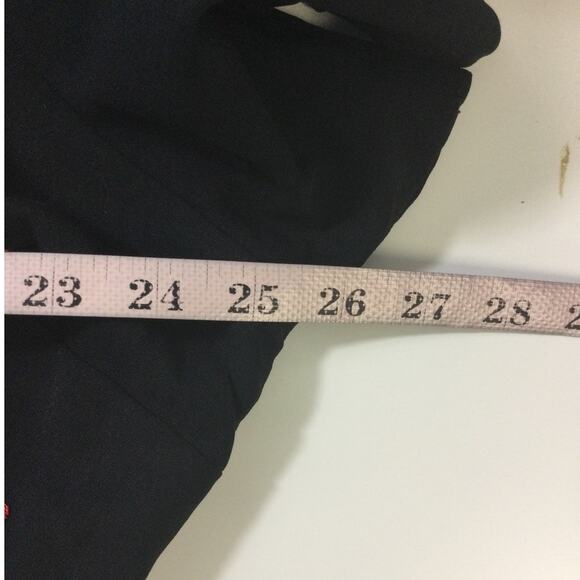 BLOOMCHIC 22-24 3X Plus Black Floral Embroidered Waist-Cinched Midi Dress b109 - Picture 6 of 11